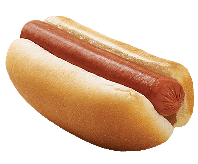 Plain Hot Dog